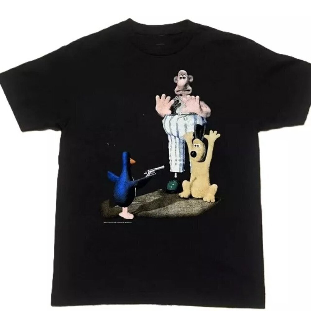 Wallace And Gromit Movie Funny Graphic Tshirt